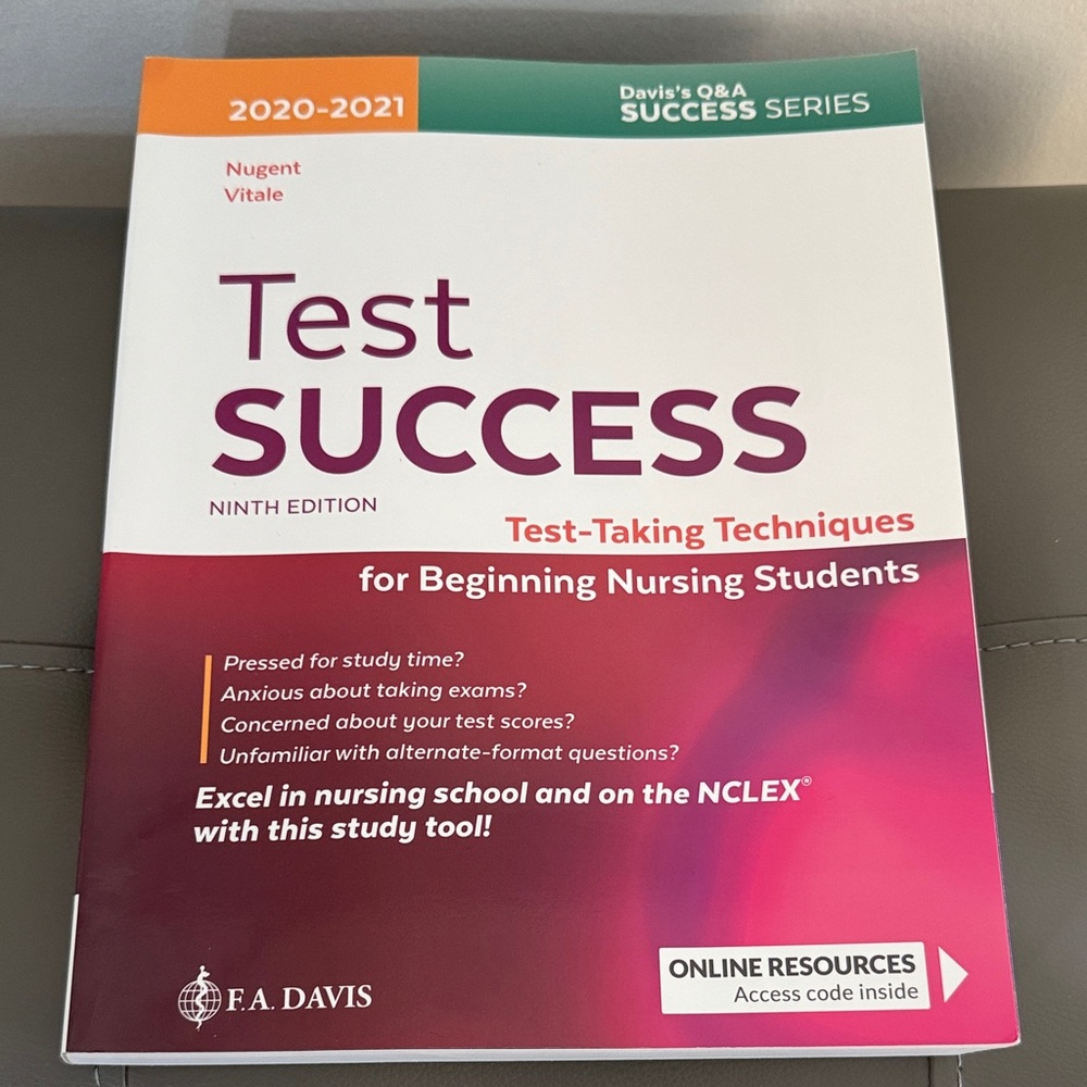 Test Success - Pink/Maroon Cover